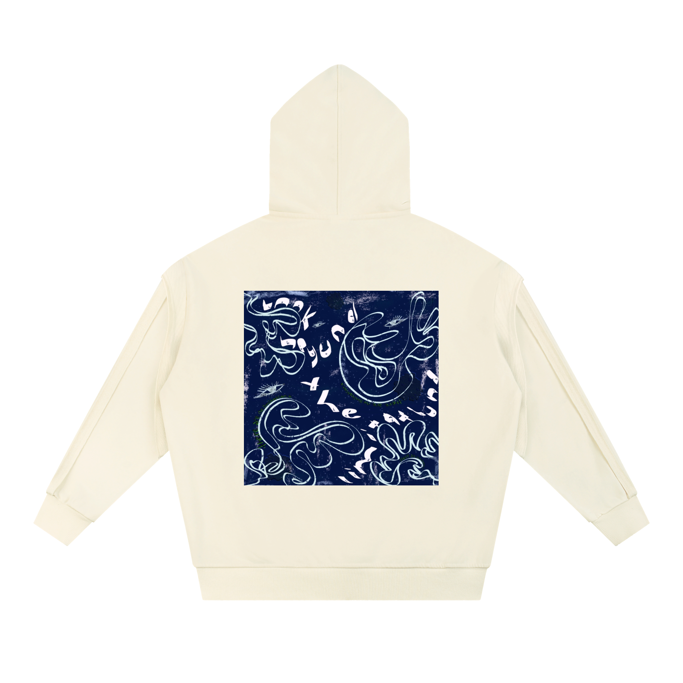 Look Beyond Double Layered Zip Hoodie