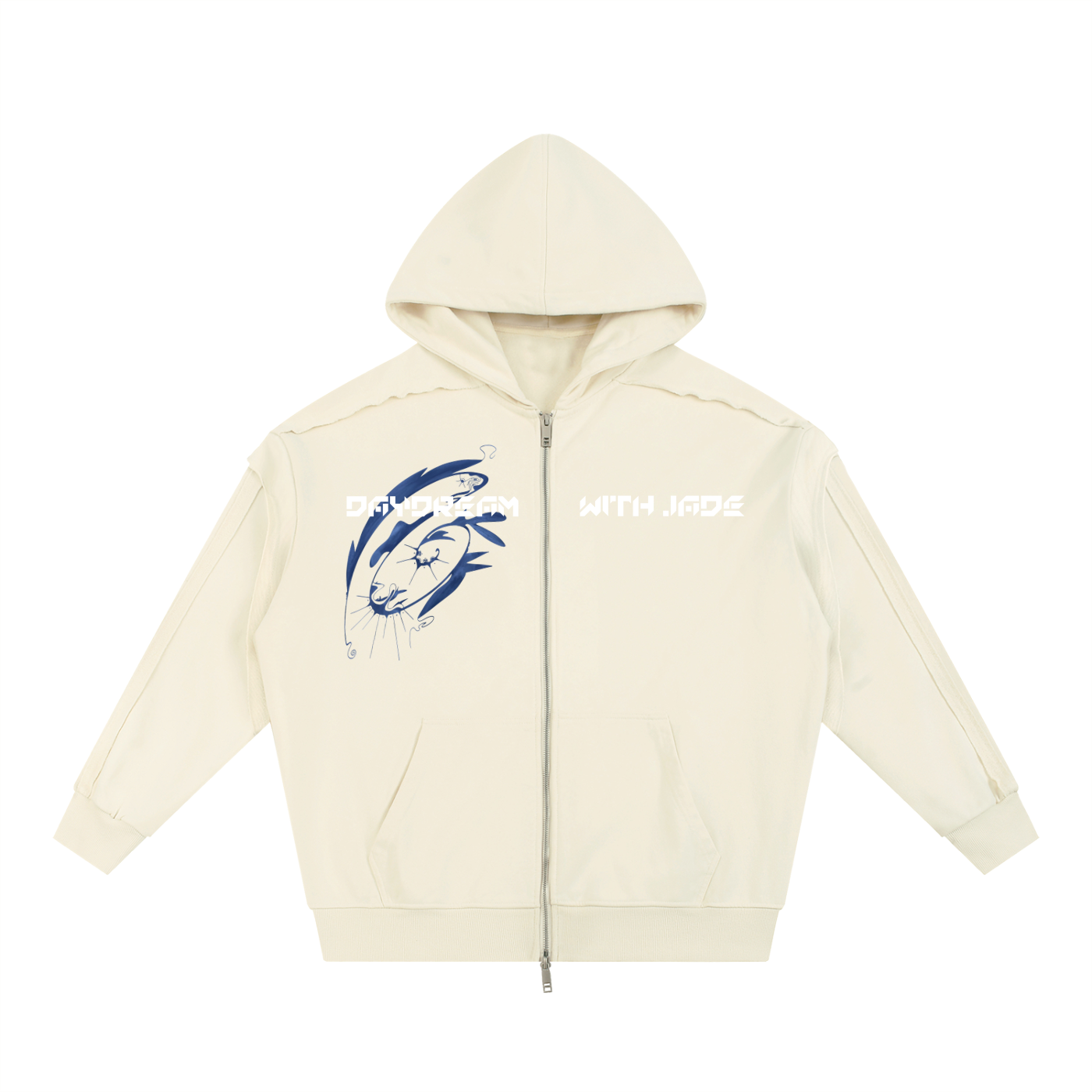 Look Beyond Double Layered Zip Hoodie