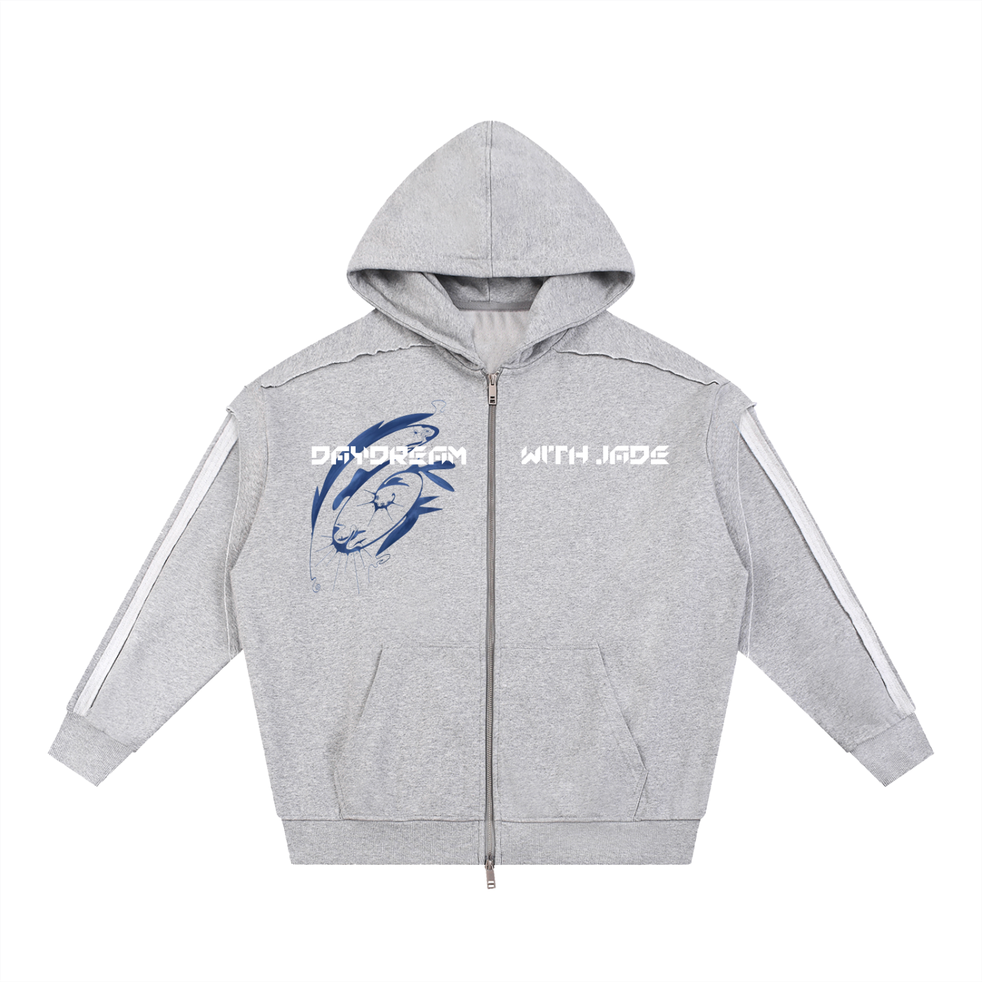 Look Beyond Double Layered Zip Hoodie